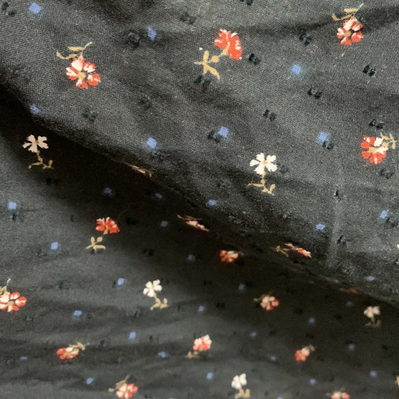 Madewell Floral Wrap Top sz S - Picture 4 of 4